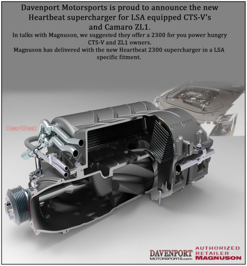 Magnuson Heartbeat TVS2300 supercharger