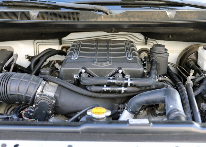 Toyota Tundra Magnuson Supercharger Engine Bay